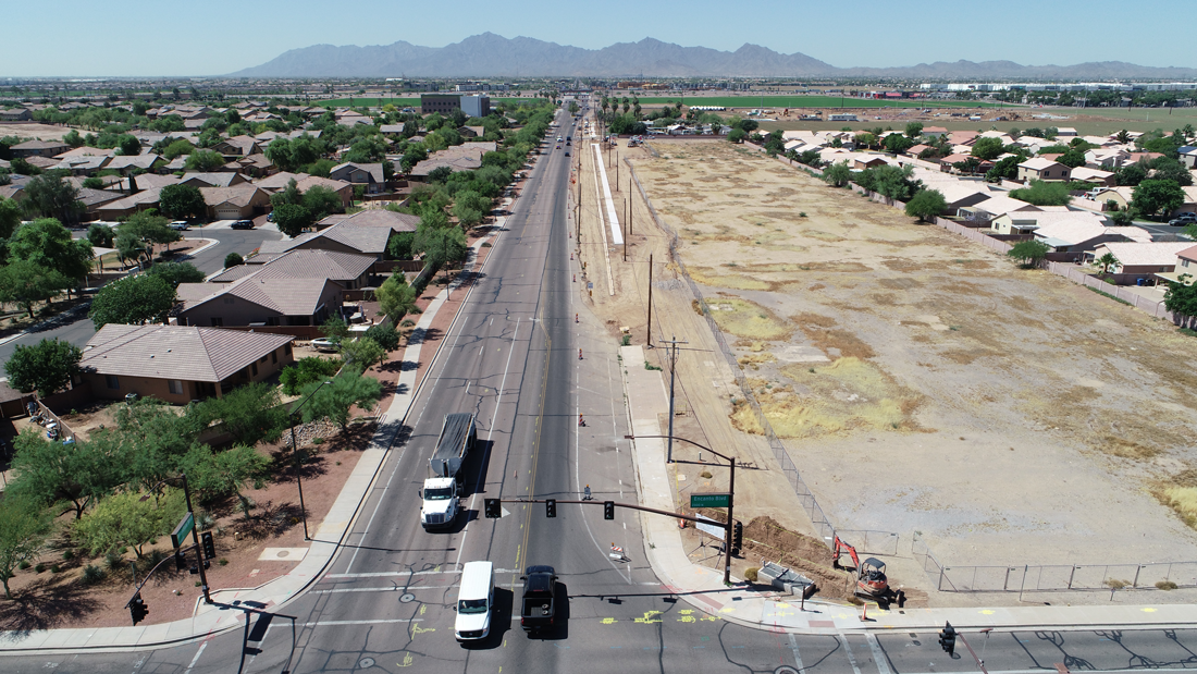 Improvements on Avondale Blvd. from McDowell Road to Encanto Blvd.